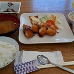 喫茶 わかたけ - 料理写真:エビカツ定食