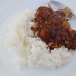 ロペ倶楽部 テラスレストラン - ルーをご飯にかける