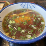 Riyuukouya - チャーシューつけ麺スープ