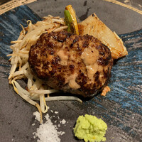 鉄板焼き 太縁 - メインの160gのハンバーグgood‼️