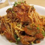 イルゴローソ - あらびきポーク、竹の子のトマトソース