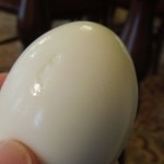 津名レンタカー喫茶部 - ゆで卵プルプル