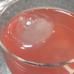 八 - 丸い氷が浮かんで、お洒落～♪