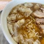 大勝軒 - ワンタンを大盛りにするとものすごい量になります