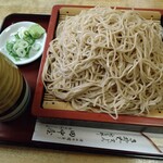 そば処 田中屋 - ざるそば海苔抜き特盛 1000円