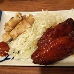 金町製麺 - 肉2種