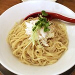 金町製麺 - 蟹の冷やし和えそば的なやつ