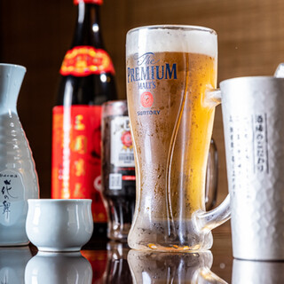 Choose your favorite from a variety of drinks! All-you-can-drink course (for drinks only) available