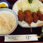 とんかつ・肉料理 高尾 - 海鮮フライ定食