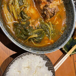 富士屋 - 大テールスープ&ご飯