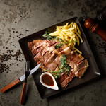 Domestic beef tenderloin tagliata ~special red wine sauce~