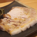 こころや - 湘南みやじ豚塩焼きアップ