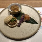 大宮 寿司 個室 香坂 - 前菜から旨し。