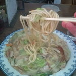 宝来軒 - 太麺皿うどん