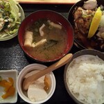 Furafura - チキンステーキ御膳￥750