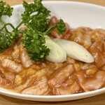 炭焼 金竜山 - ホルモン(コブクロ、シマチョウ、ギアラ)