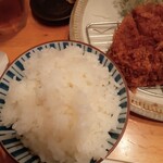 とんかつ 檍 - ご飯