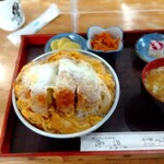 Tomoe Ya - カツ丼 大盛り（990円）