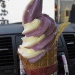 芋舗　芋屋金次郎 - こちらも従来の大きさのソフトに(*^艸^*