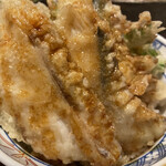 寿司酒家 七福食堂 - 天丼のボリュームすご