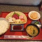 Koshiji - 刺身定食‼️1,000円 ご飯おかわり有り‼️