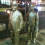 小料理 石蕗 - 帰りに酔っ払って話しかけそうになった人々