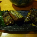 小料理 石蕗 - 鰹の腹皮焼き