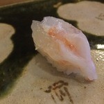 鮨おおね田 - 2013/04　（活け）海老