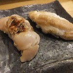 鮨おおね田 - 2013/04煮蛤と穴子