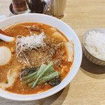 Azuma Shokudou - 特製坦々麺（税込1,200円）＋ライス（税込200円）
