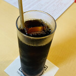 YAKINIKU CAFE298 - 「Bセット ソフトドリンク」300円税込み♫ 水出しコーヒー…スッキリとした味わいが美味(●´ω｀●)