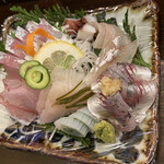 かもめ食堂 - 刺し身の盛合せ