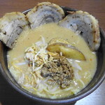 Memba tadokoroshouten - 炙りチャーシューメン（北海道味噌）