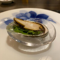家寶 跳龍門 - あわびは乾貨ではなくフレッシュでお寿司で言うところの「しおむし」みたいな感じ。