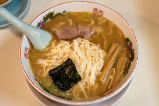 龍朋 - 2022.10 とろろラーメン（850円）