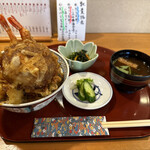 天ぷら いづも - 天丼大盛（1400円）