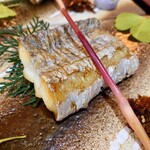 Shim Mikushi - ある日のメニュー『太刀魚塩焼き』