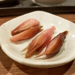 Tedukuri shokudou pampukin - ミョウガ。美味しかった