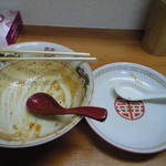 味包 - 完食しました。（坦々麺＆チャーハン）