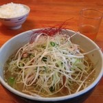 京都塩元帥  - ネギ塩らーめん
