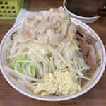 ラーメン二郎 - ラーメン小　カラメ以外全マシ　750円