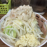 ラーメン二郎 - ラーメン小　カラメ以外全マシ　750円