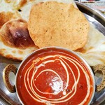 Indian Restaurant D SAGARMATHA - エビカレー１０００円税込。