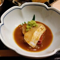 帰燕 - 鮮魚の胡麻醤油掛