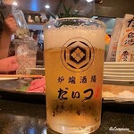 炉端酒場 だぃつ - 赤星ラガー