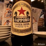 炉端酒場 だぃつ - 赤星ラガー