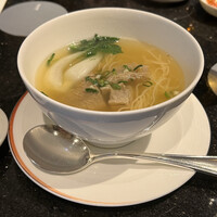 龍天門 - 牛バラ入り汁そば