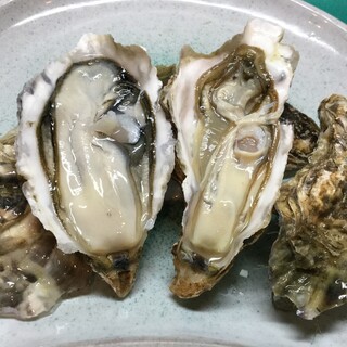 我们从千法寺购买了牡蛎！ 1个348日元（含税）
