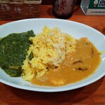 ＶＩＯＬＥＴＴＡ - ラスタカレーセット　1000円　　…2種のカレーが選べます。(サラダ＆ドリンク付き)