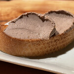 焼き鳥 とりら - レバーパテ